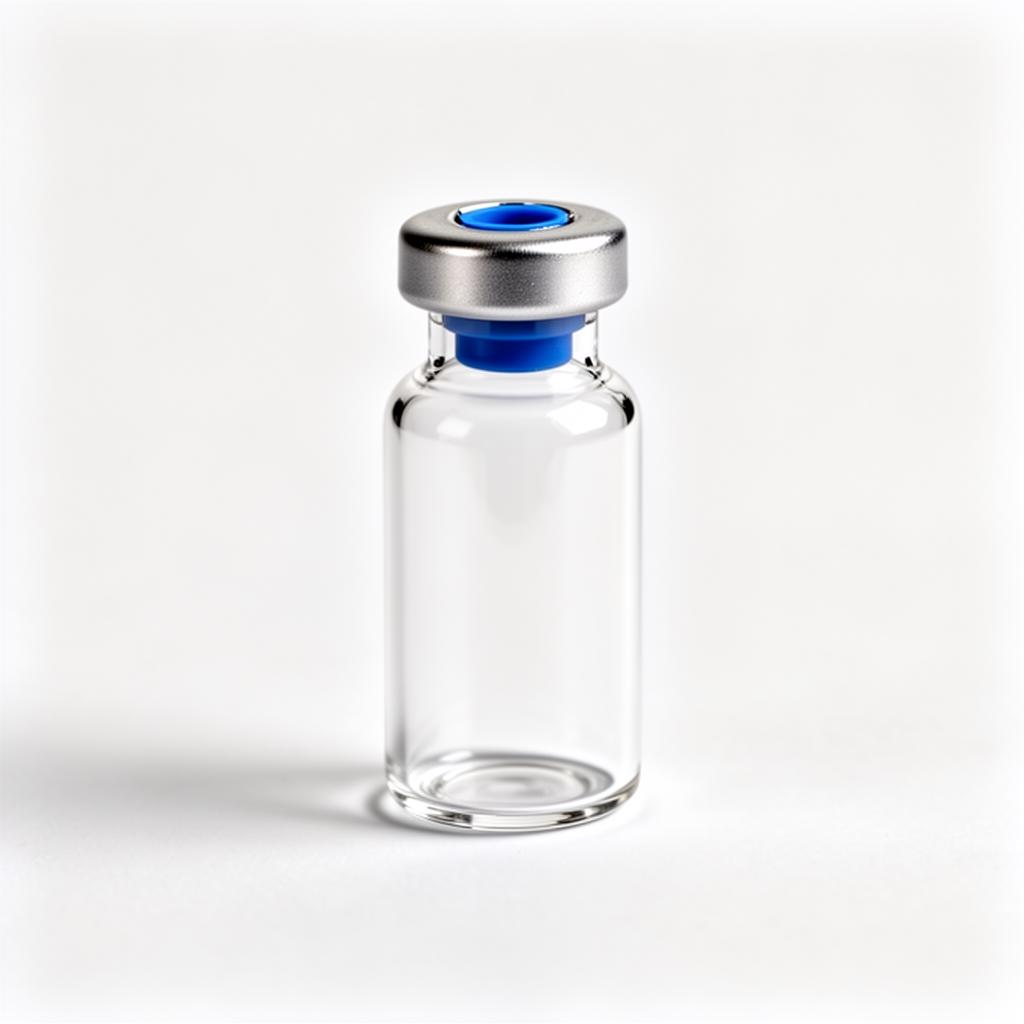 Hexarelin research peptide vial